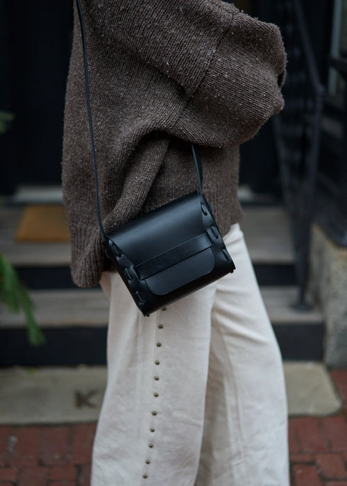 Leather Saddle Bag