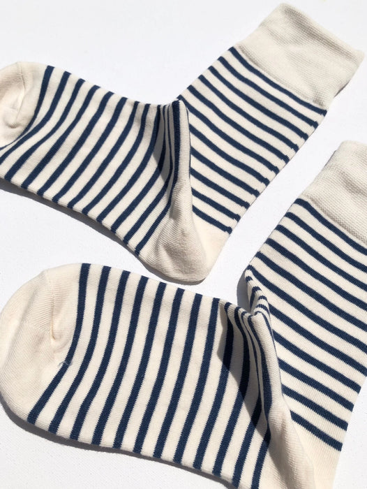 Color Stripe Cotton Socks