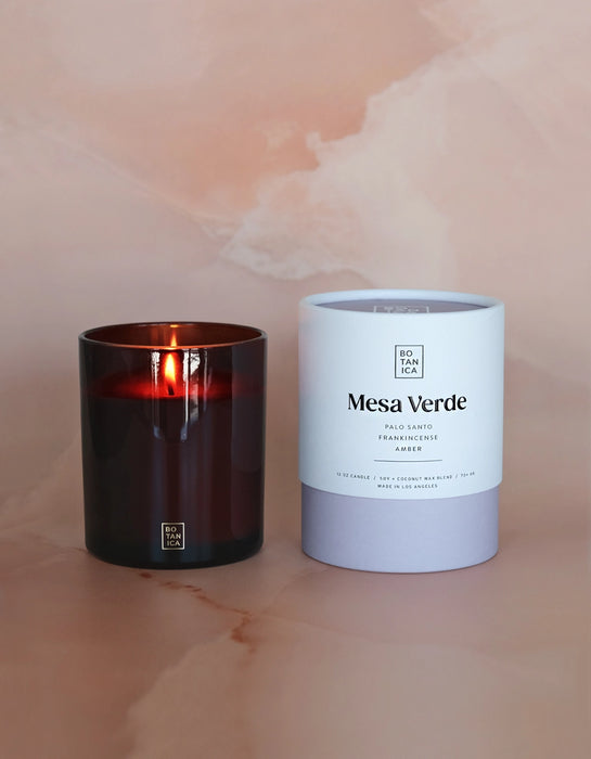 Mesa Verde Candle: Palo Santo, Frankincense + Amber