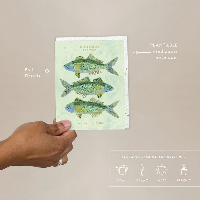 One Fish, Two Fish Congrats Card