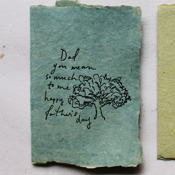 Dad You Mean So Much To Me Card