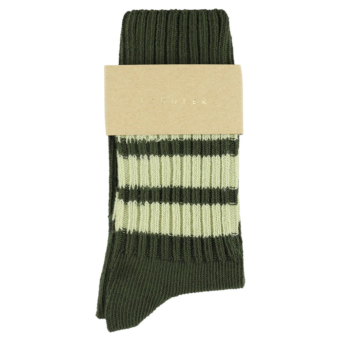 Women's Stripe Crew Socks