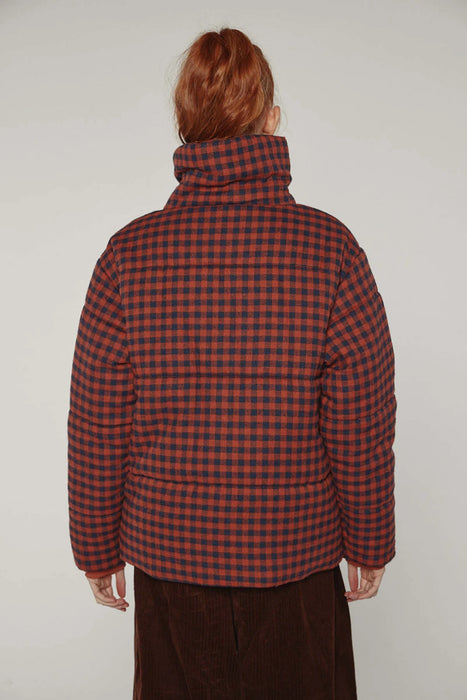 Puff Gingham Jacket