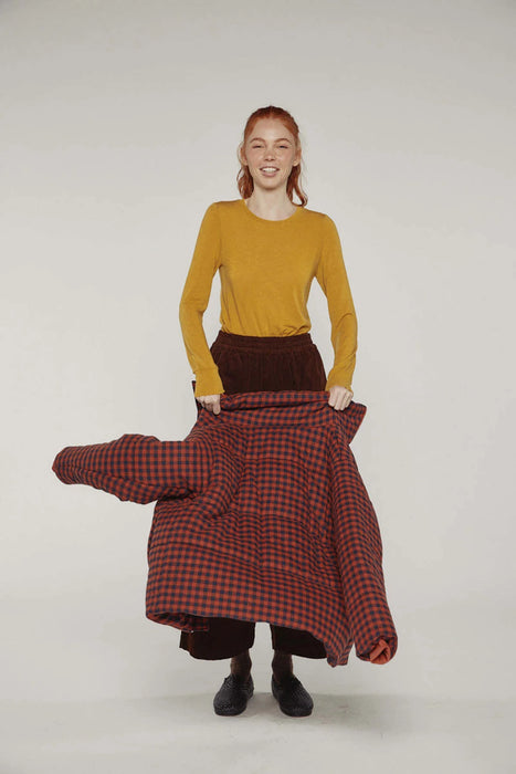 Puff Gingham Jacket