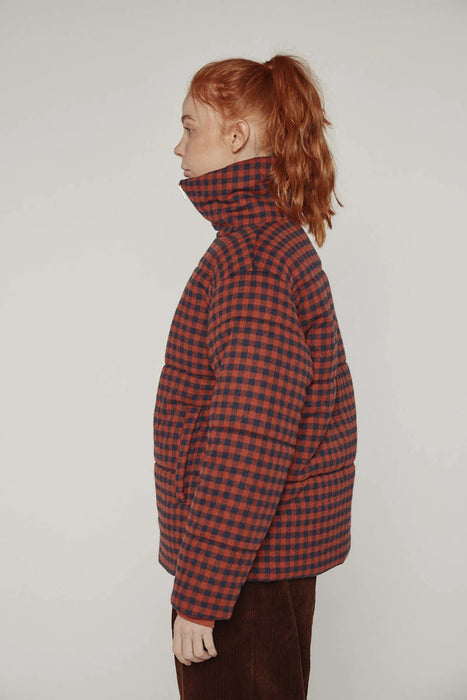 Puff Gingham Jacket