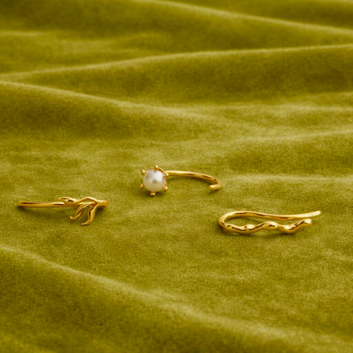 By Land & Sea x Pourquoi - Earring Trio Set