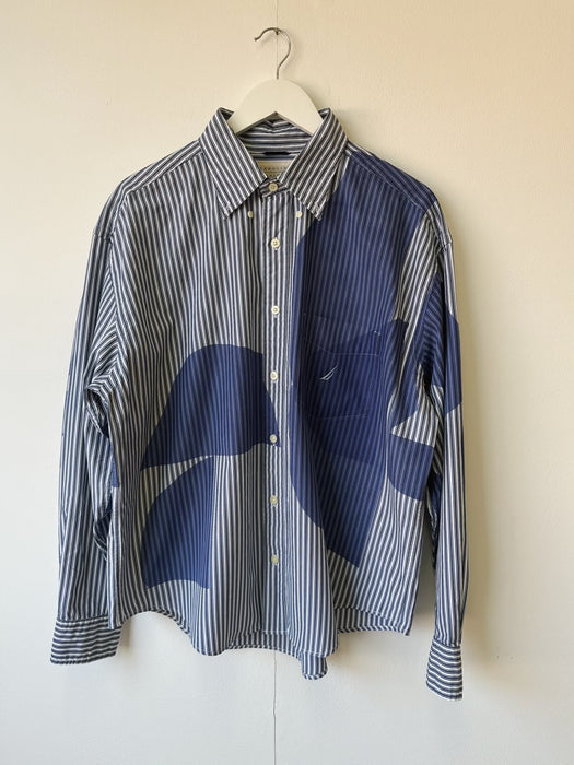 Reworked Button Down Cotton Shirt