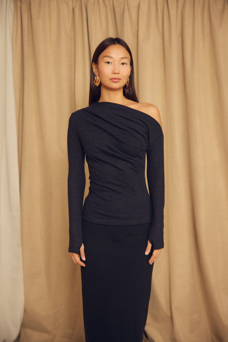 Knit Drape Top