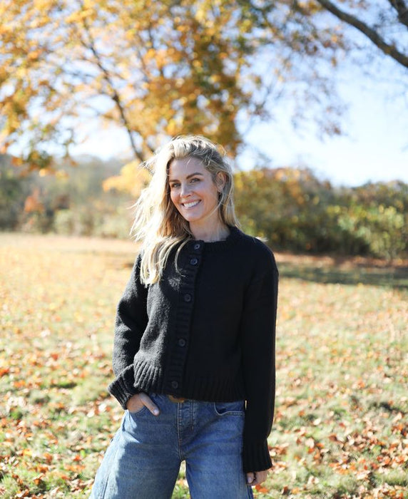 Jane Chunky Button Cardigan