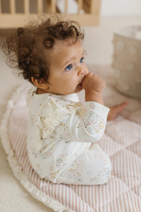 Flower Patch Flutter Romper