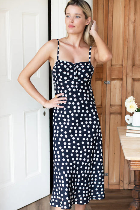 Amy Dots Bias Sundress