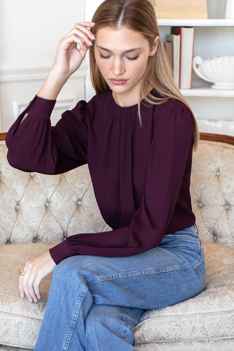 Gathered Neckline Top