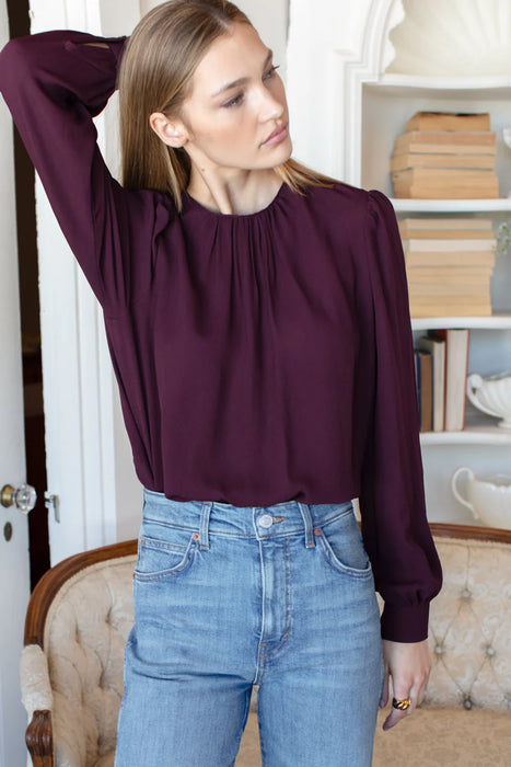 Gathered Neckline Top