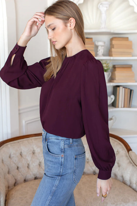 Gathered Neckline Top