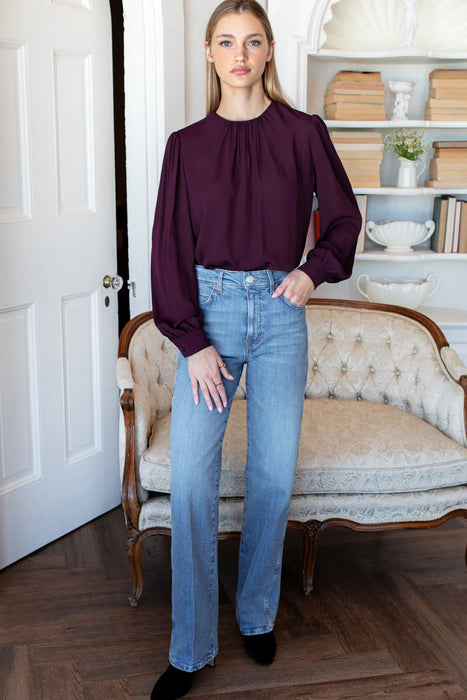 Gathered Neckline Top