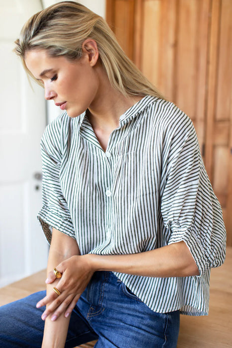 Mandarin Collar Top