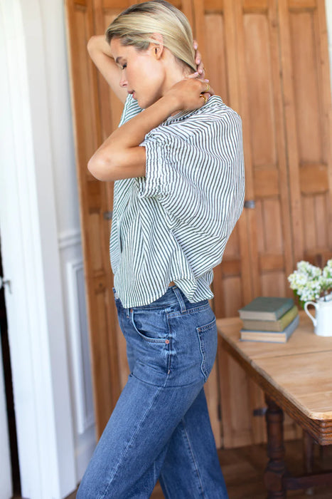 Mandarin Collar Top
