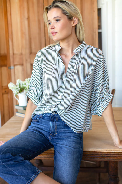 Mandarin Collar Top