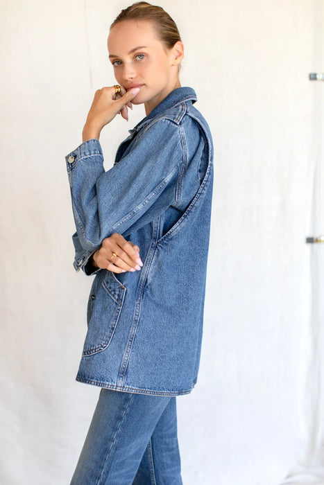 Stonewash Denim Cabin Jacket