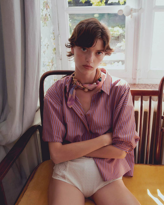 Florentina Balloon Sleeve Blouse