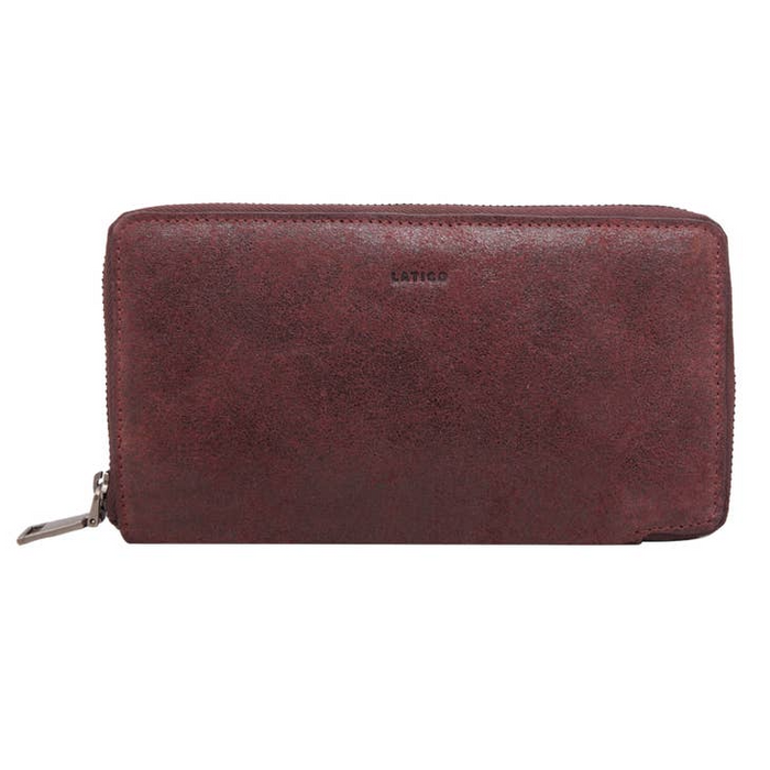 Franca Zip Wallet Leather/Wine