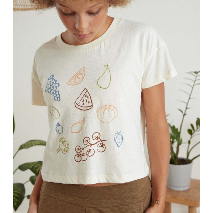 Fruits & Veggies Crop Tee