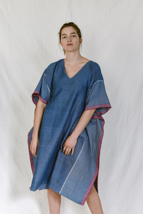 Indigo Wash Tribeca V-Neck Tunic