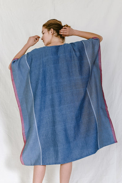 Indigo Wash Tribeca V-Neck Tunic