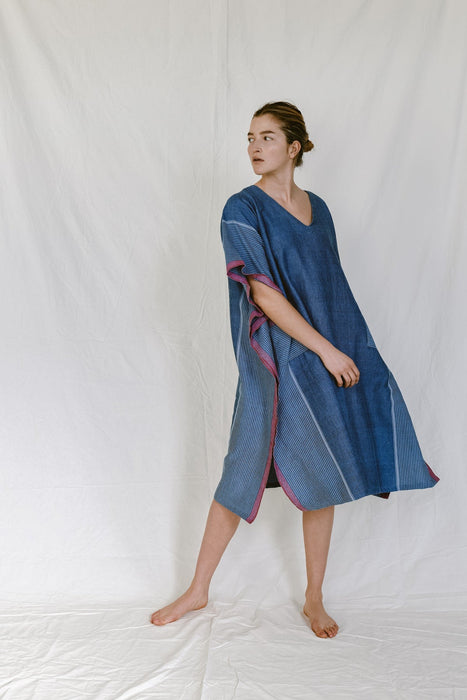 Indigo Wash Tribeca V-Neck Tunic