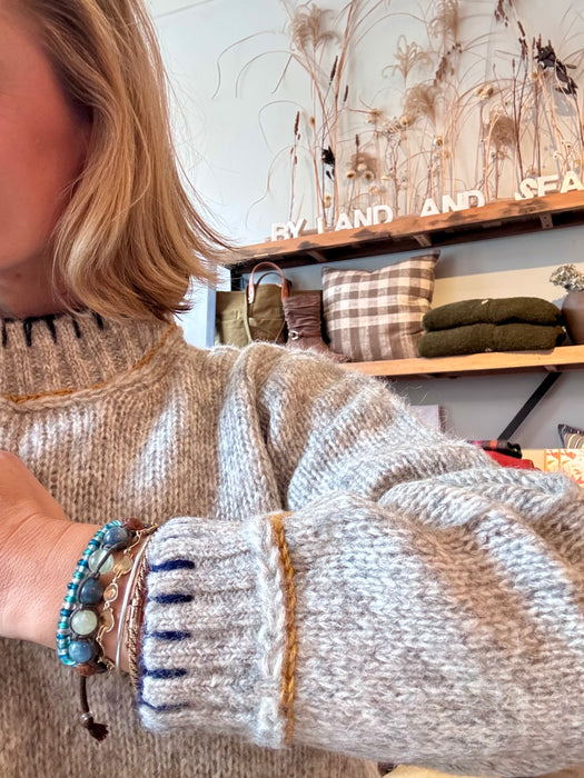 HJK x BL&S Hand Crochet Everyday Sweater