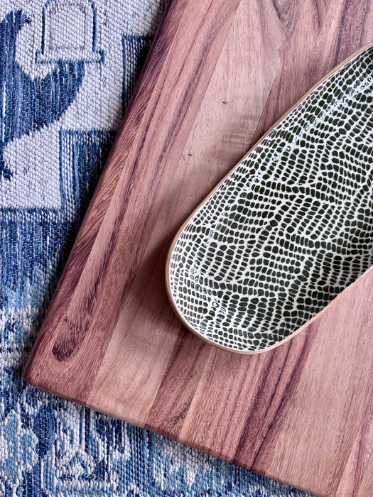 Small Canape Tray - Braid Pine