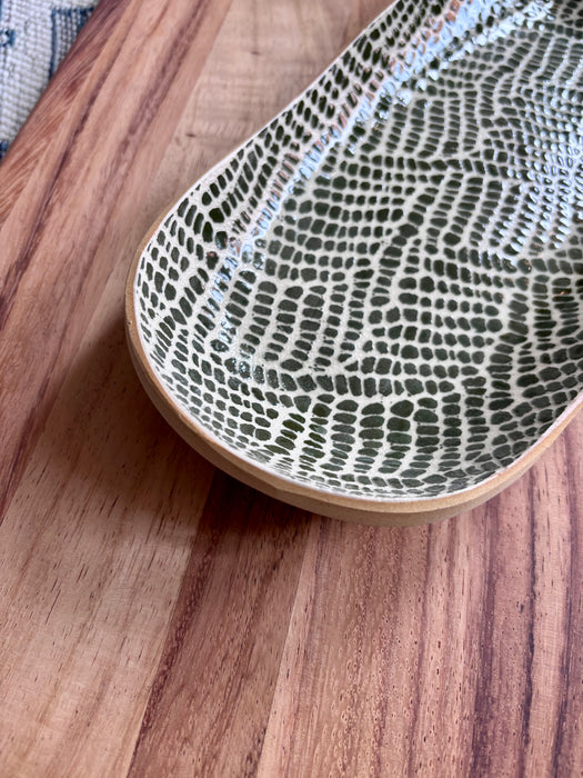 Small Canape Tray - Braid Pine