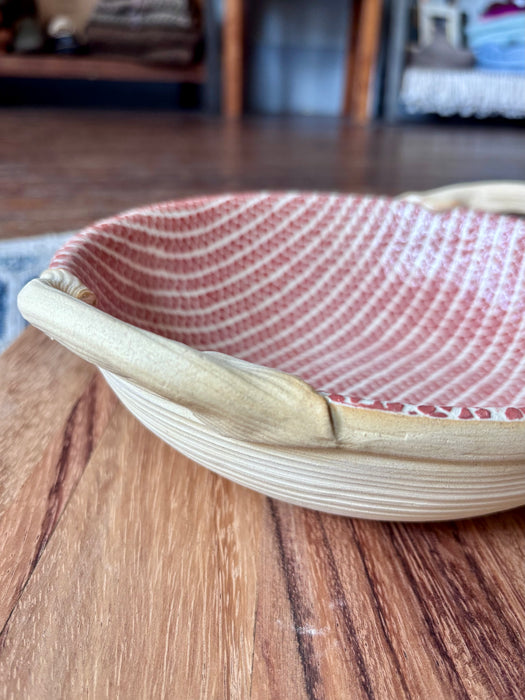 9" Vegetable Bowl w/Handles - Strata Poppy