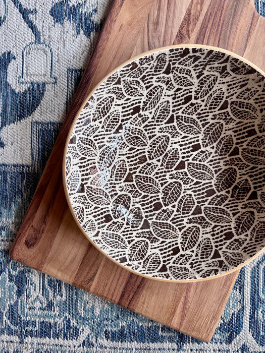 Medium Serving Bowl - Topiary Chestnut