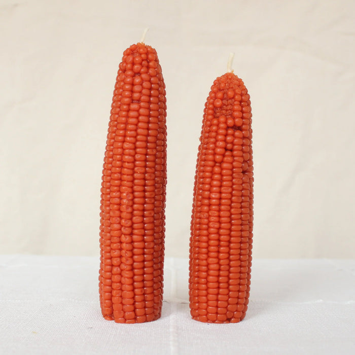 Beeswax Corn Candle