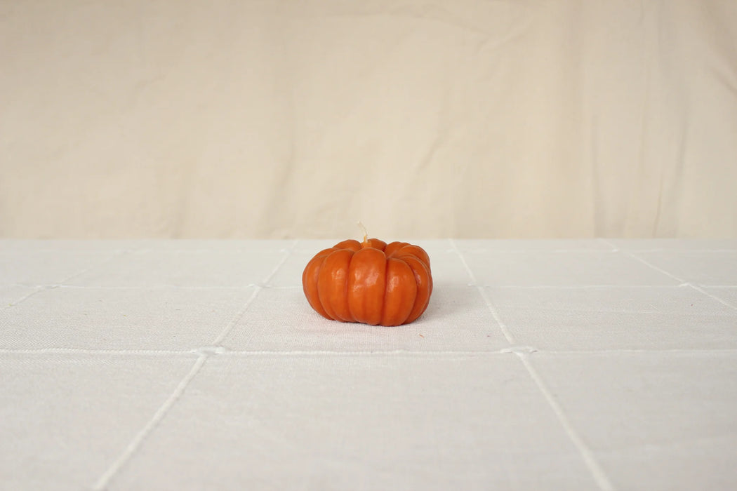 Beeswax Pumpkin Candle