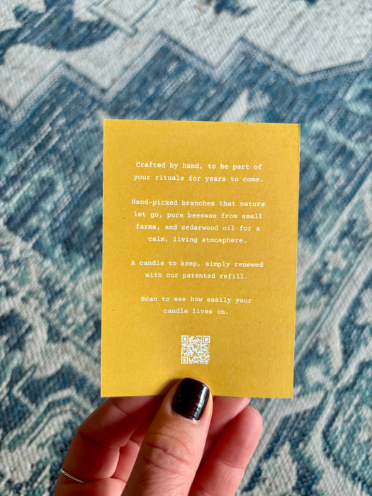 By Land & Sea Ubud Cedarwood Candle