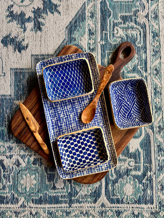 Tasting Tray - Metro Cobalt