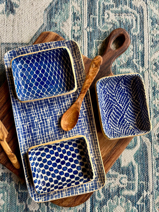 Tasting Tray - Metro Cobalt