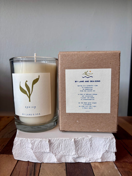 By Land & Seasons - Spring Soy Candle