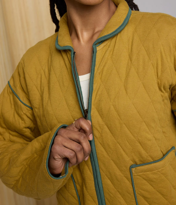 Elderberry Quilted Jacket