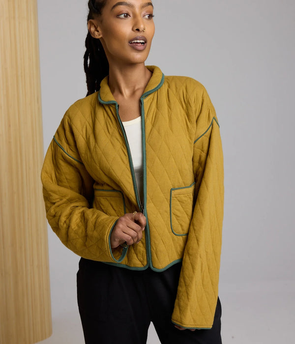 Elderberry Quilted Jacket