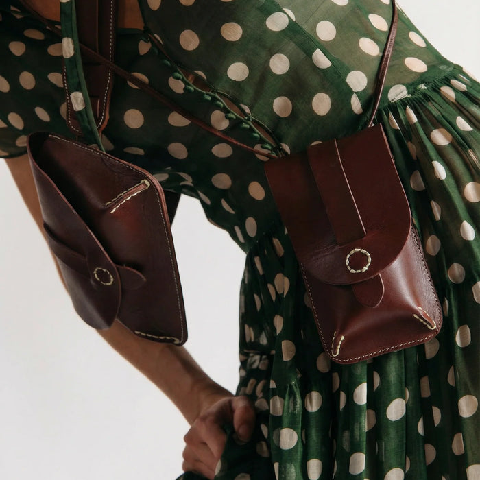 Leather Mini Sling Bag