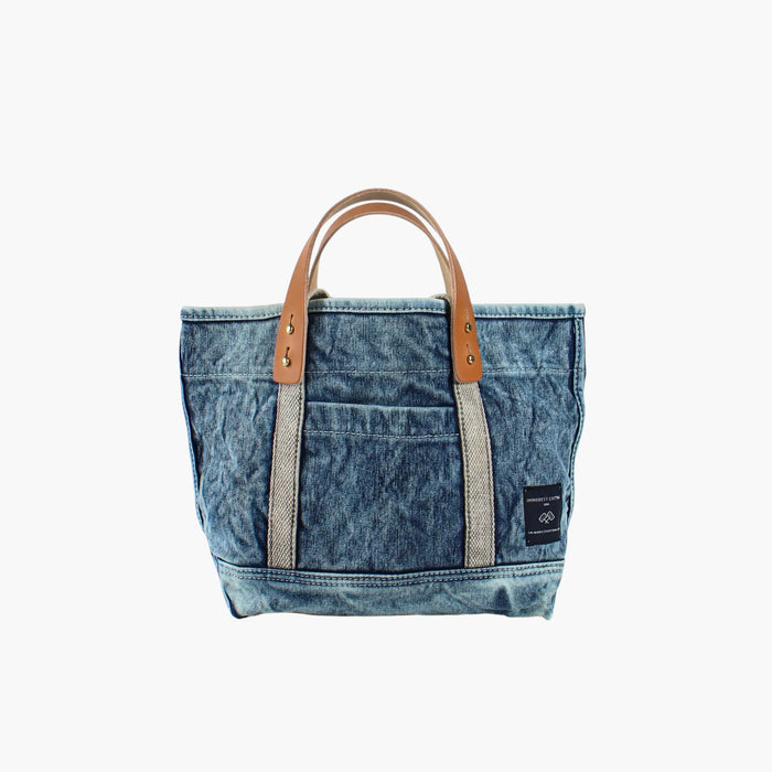 Lunch Tote | Washed Denim
