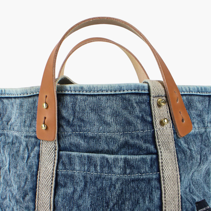 Lunch Tote | Washed Denim