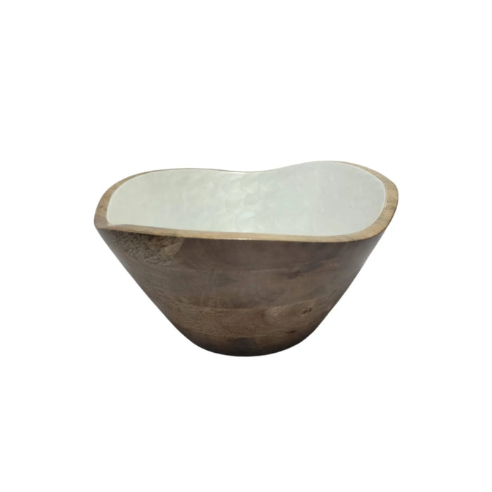 Pearlized Hand-Painted Small Bowl
