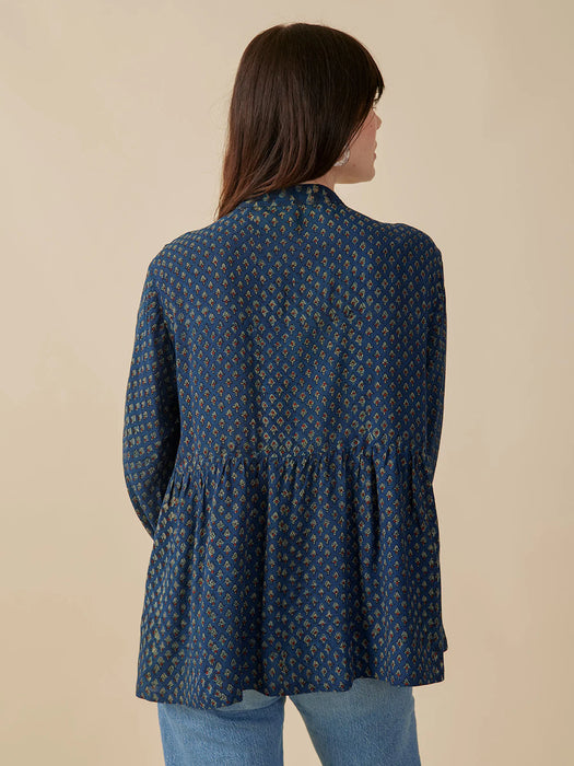 Sohla Midnight Floral Blouse