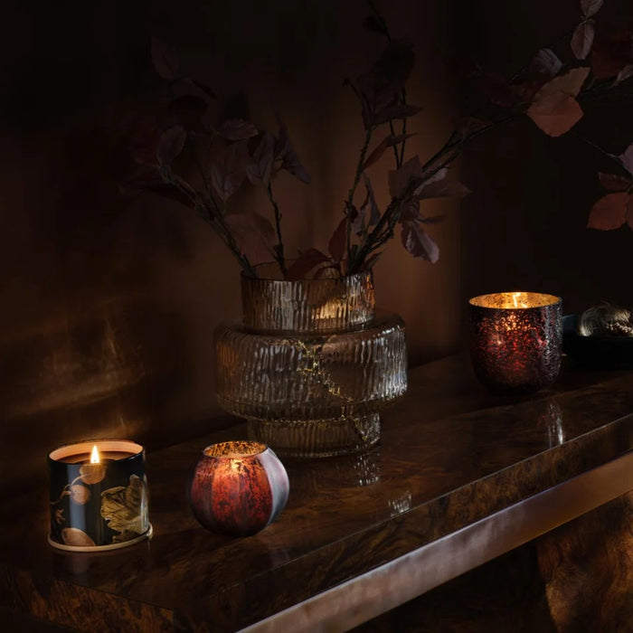 Midnight Pumpkin Small Radiant Glass Candle