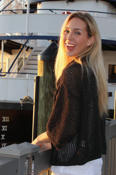 Milly Bouclé Cardigan