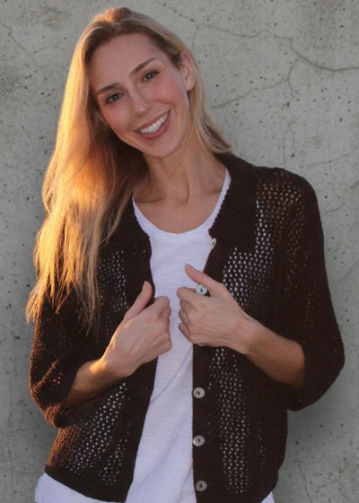 Milly Bouclé Cardigan